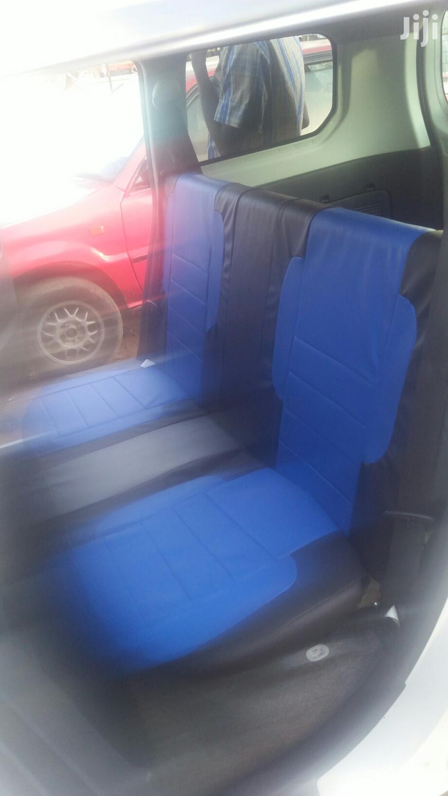Blue Black Seats