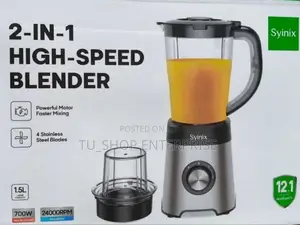 2in1blender! Syinix 2in1blender With Safety Lock Switch