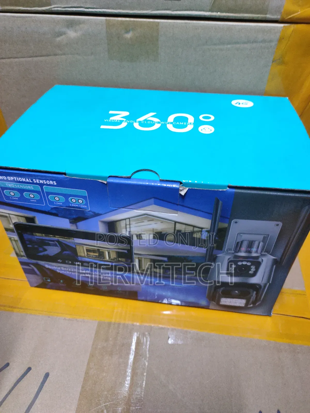V380 Electric 4g Dual Lense PTZ CCTV Surveillance