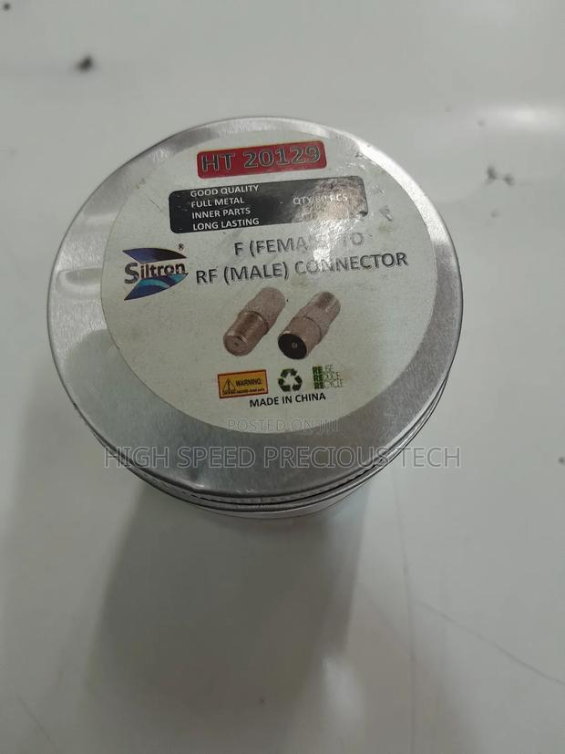 F Connector To Rf Coax Male 80pcs. - main view