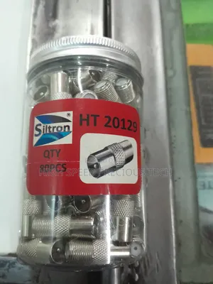 F Connector To Rf Coax Male 80pcs.