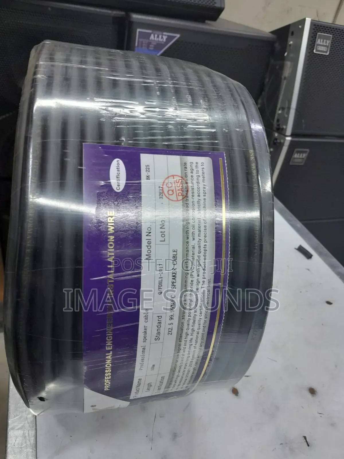Pure Copper Flex Speaker Cable 2.5mm BNK
