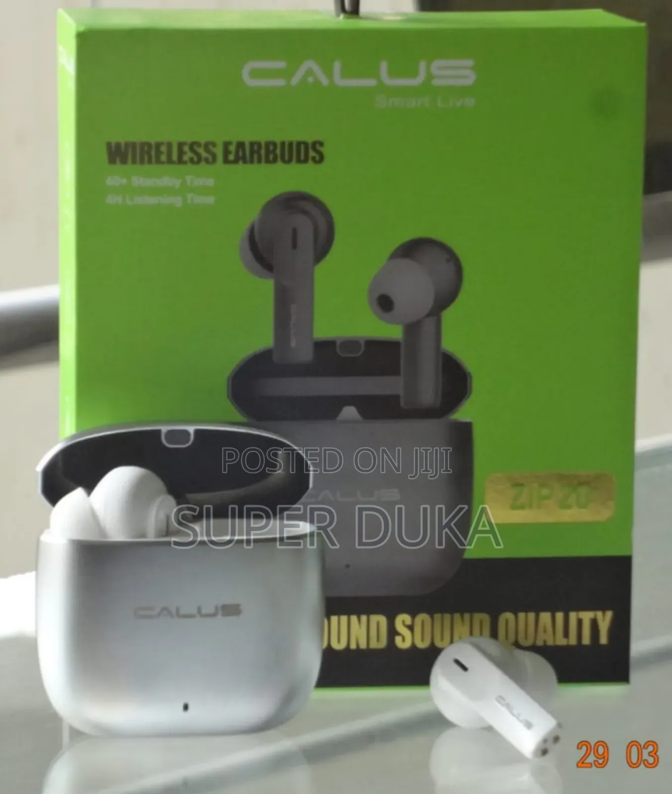Calus *Zip 20* Earpods *Metallic