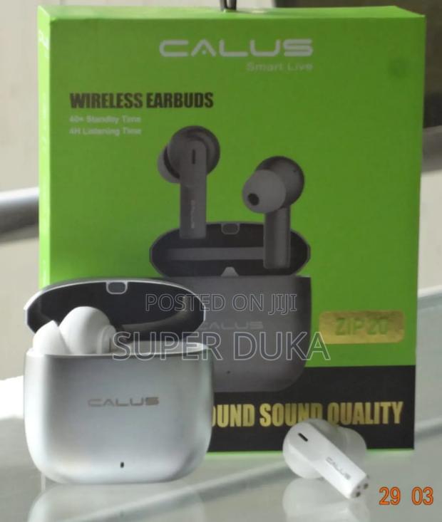 Calus *Zip 20* Earpods *Metallic