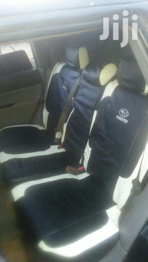 Black/White Car Seat Covers