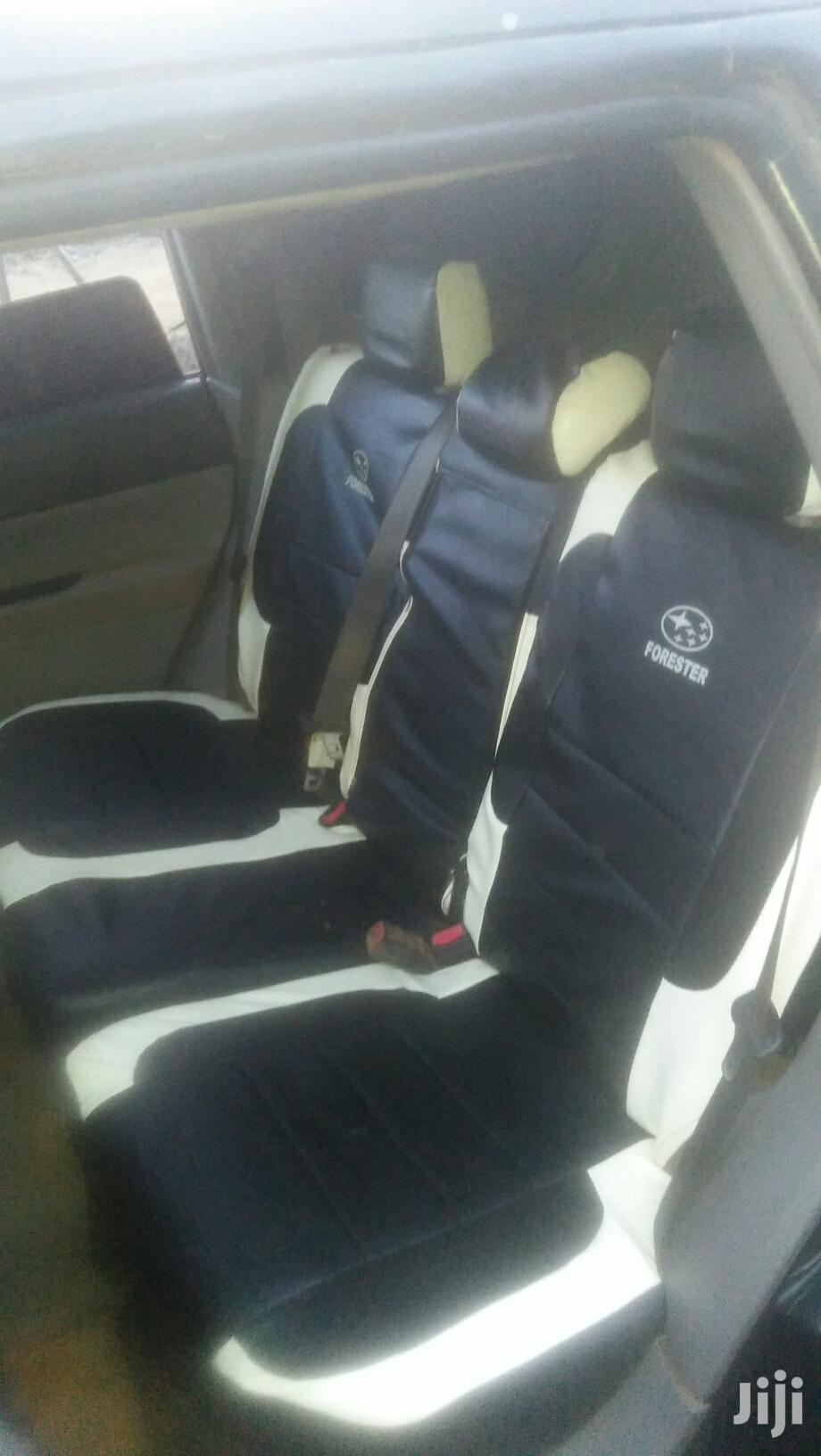 Black/White Car Seat Covers