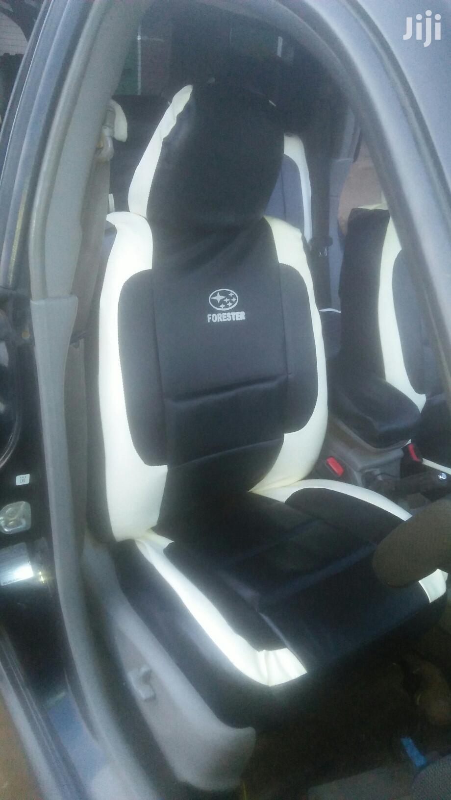 Black/White Car Seat Covers