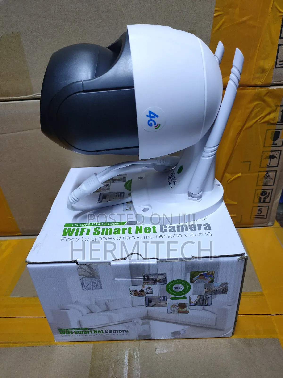 V380 4g PTZ Electric Camera Motion Sensor 2 Way Talk