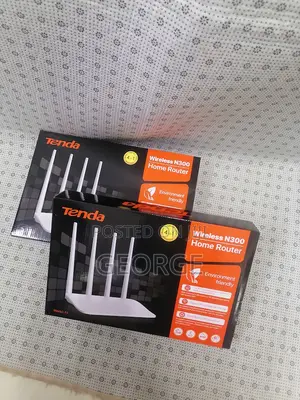 New Tenda F6 300mbps Wifi Router-4 Antennas