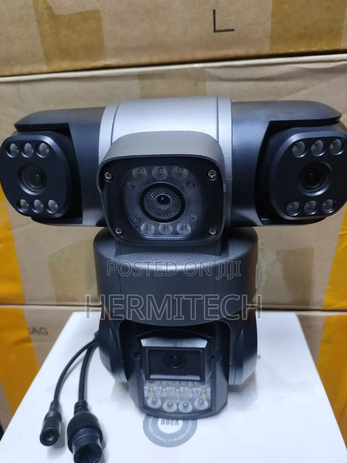 3 Lenses Electric 4g Camera 2 Way Audio Talk Motion Sensor