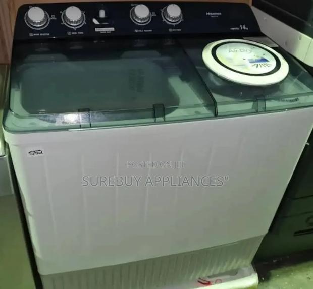 Hisense Wsbe 14 Kg Twin Tub Semi Automatic Washing Machine