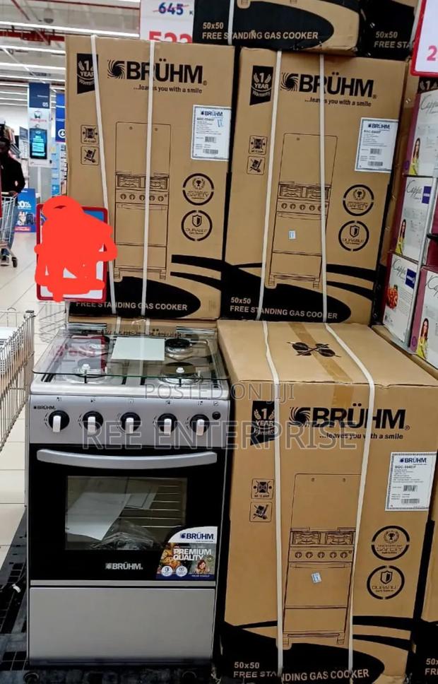 Efficient Bruhm Full Gas Standing Cooker 50*55 - main view