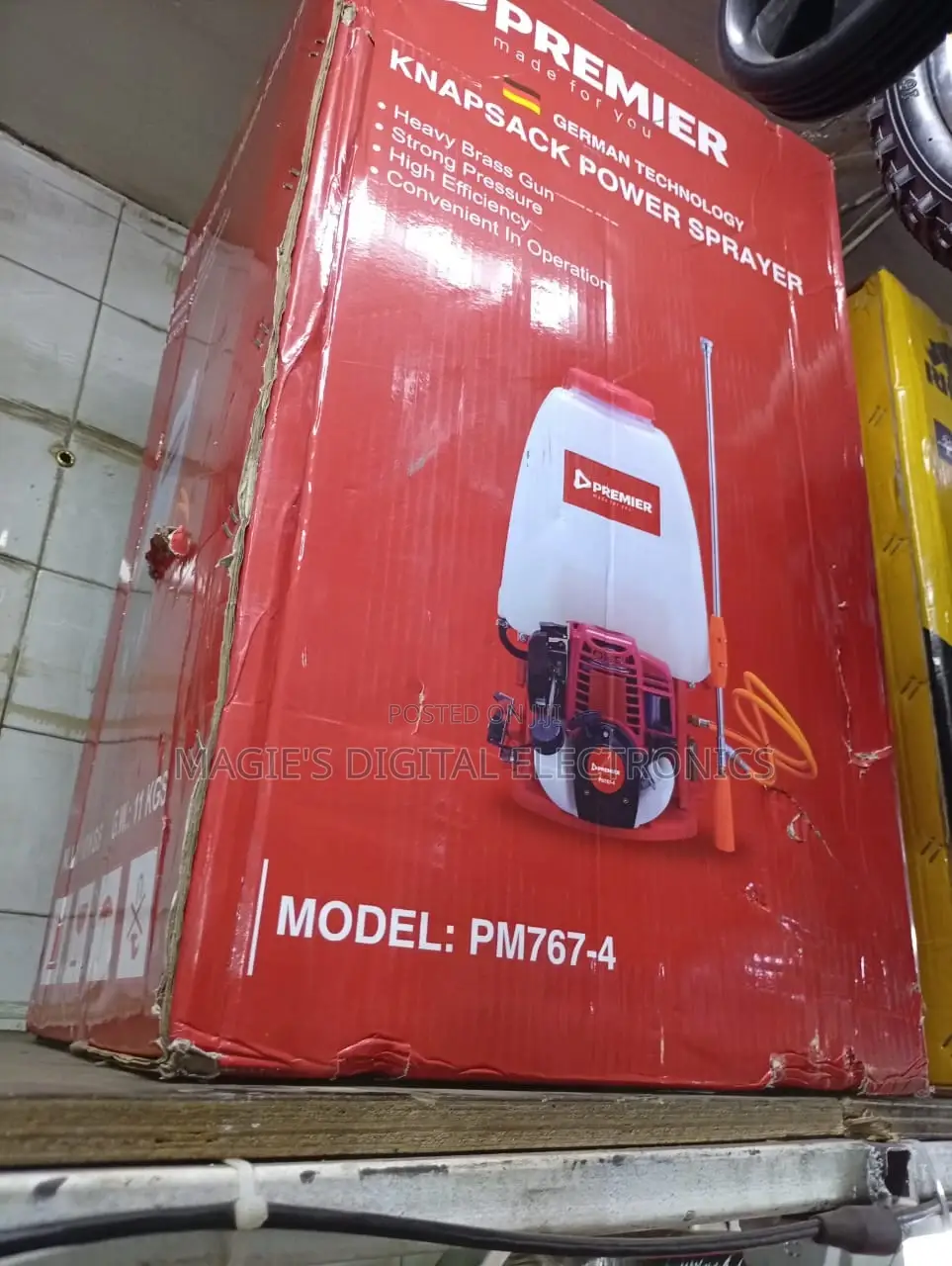 Heavy Duty 4stroke Premier Knapsack Sprayer