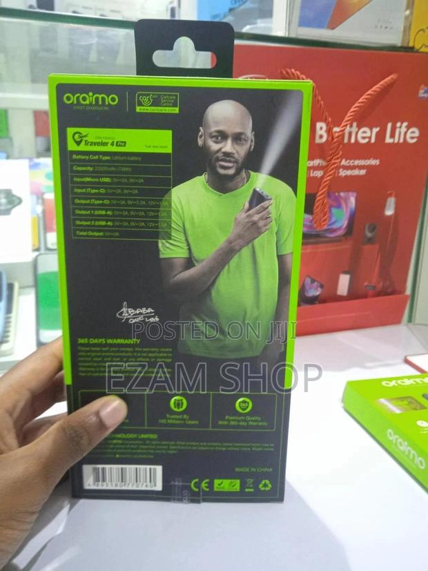 Oraimo Powerbank 20,000 Amp - main view