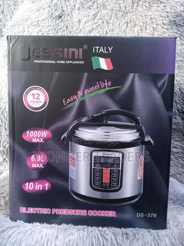 Dessini Electric Pressure Cookers Capacity ~6 Litres Cook