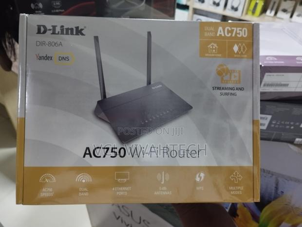 D-Link Ac750 Dual Band Wi-Fi 5 Router - Dir-806a - main view