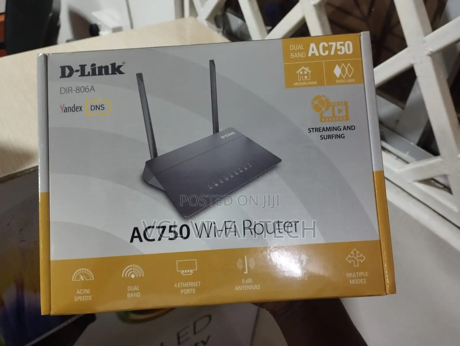 D-Link Ac750 Dual Band Wi-Fi 5 Router