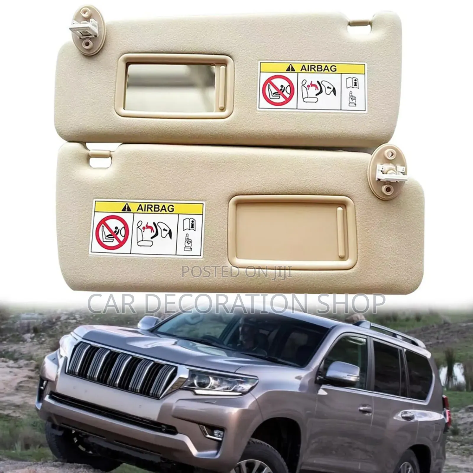1pprado 150 Replacement Baije Driver Sun Visor With Air Bag