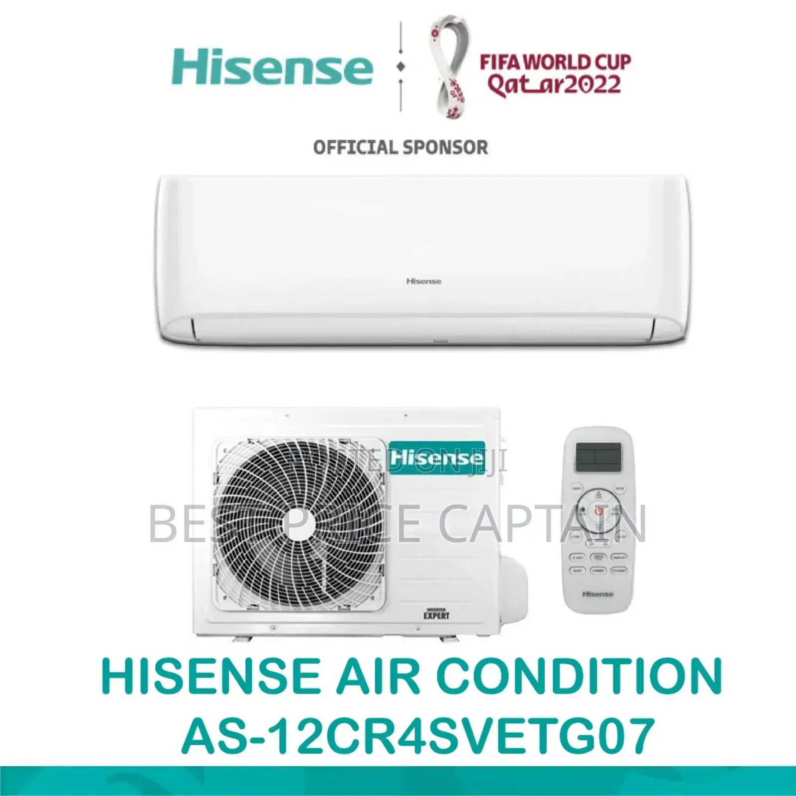 Hisense 1.5hp Split Aircon Cooling Only Tg Basic Panel