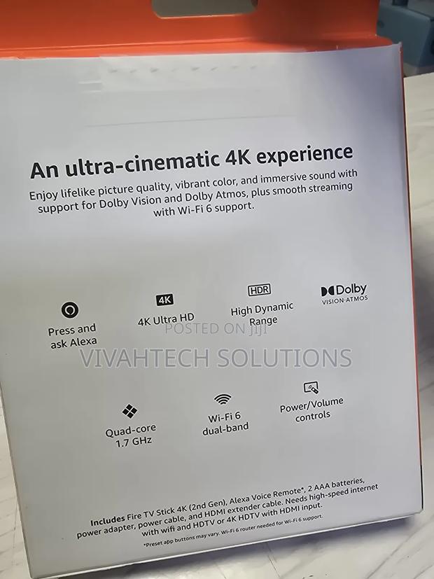 Amazon Fire Tv Stick 2nd Gen Amazon Fire - thumbnail 3