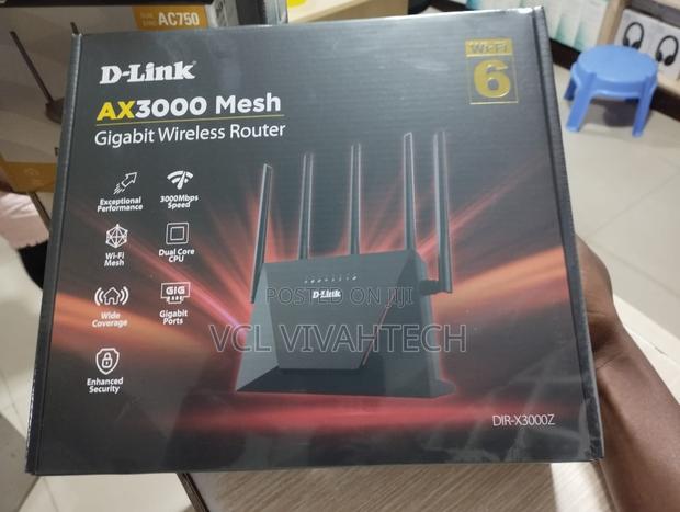 D-Link Ax3000 Mesh Gigabit Wireless Router - main view