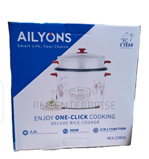 Durable Non Stick Inner Pot Ailyons Rice Cooker - main view