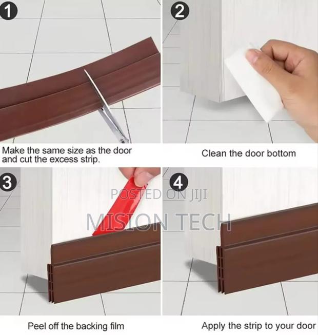 *Waterproof Adhesive Silicone Rubber Under Door Seal* 