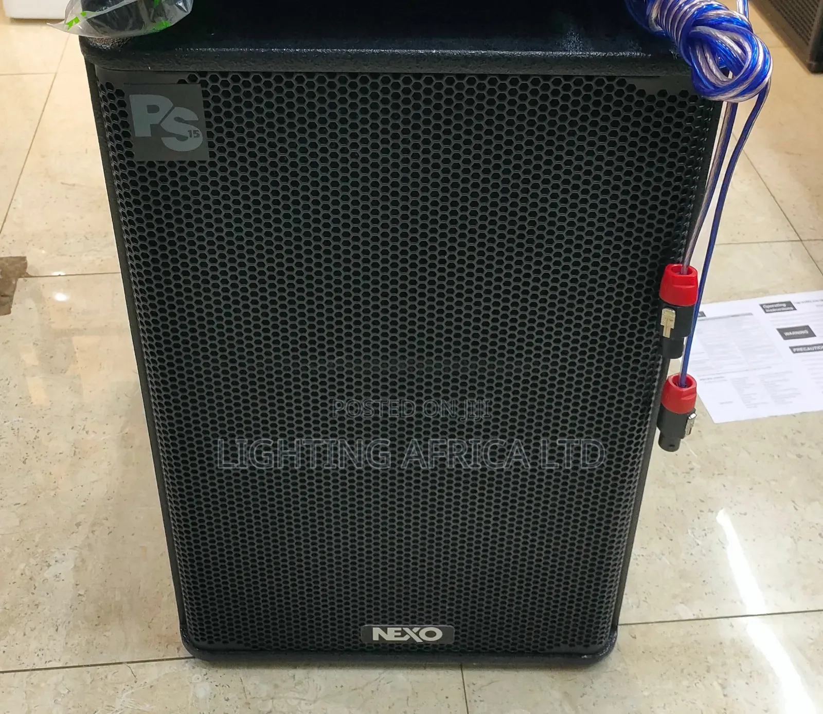 4 Ch Max Powered Mixer Usb/Bt + Nexo 15" Mid Speaker Kit