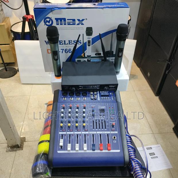 Medium Sound System Complete With 4ch Mixer + 15" Speaker - thumbnail 3