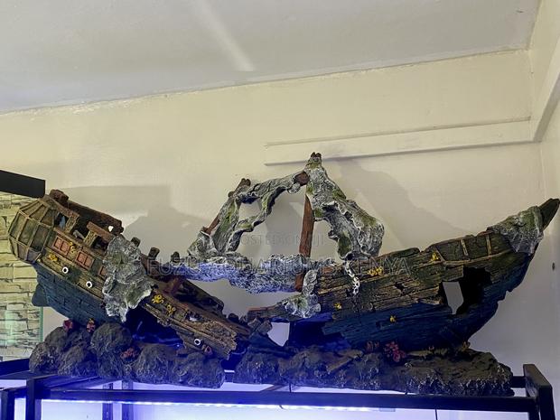 Legendary Shipwreck Aquarium Ornament – A Fish Favorite