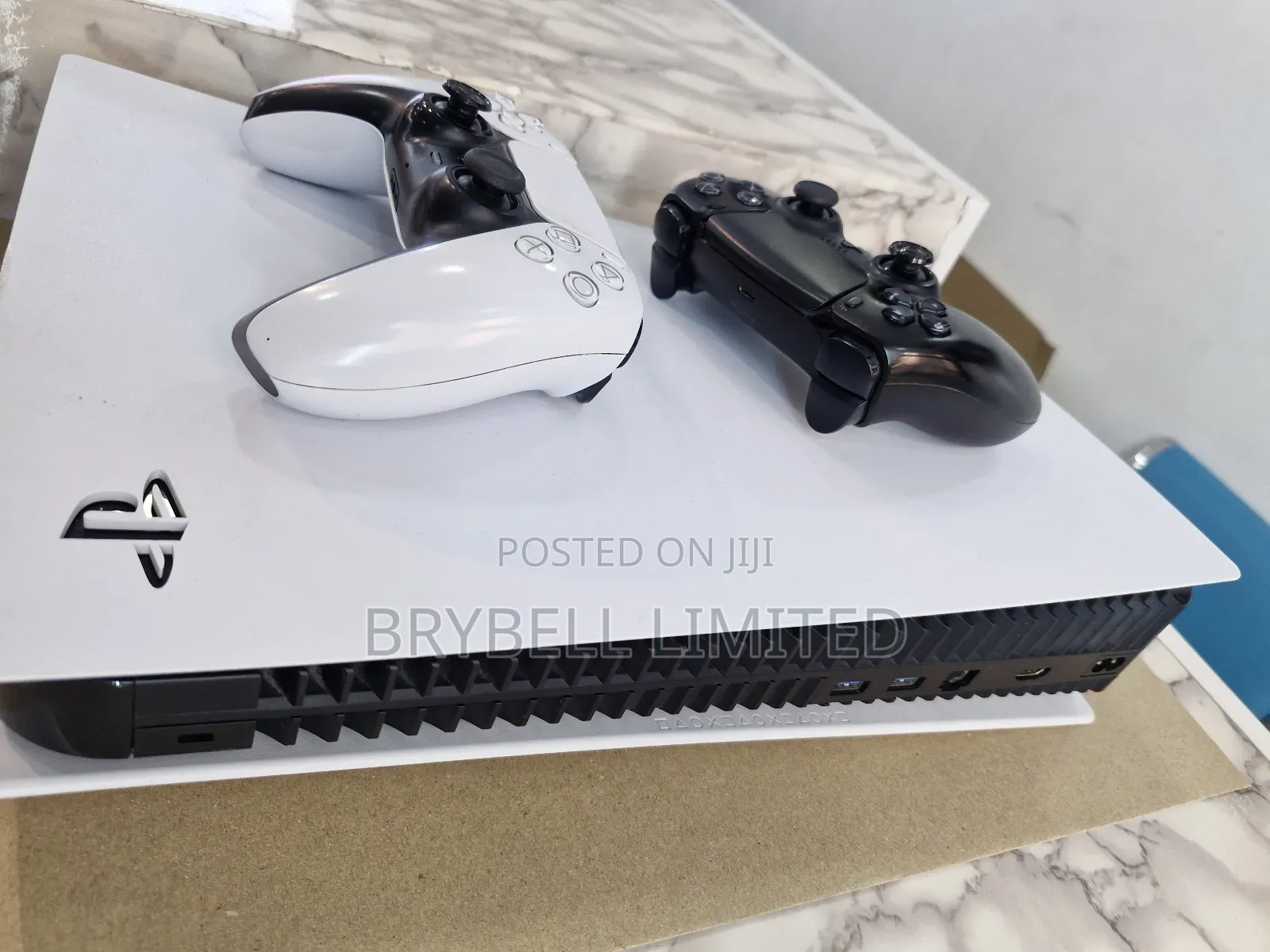 Playstation 5 Digital Edition With 2 Controllers ,5 Games