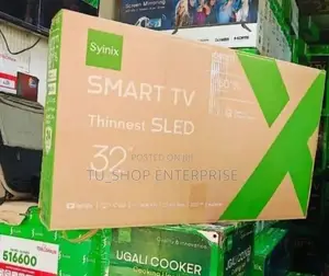 32smart Tv!!Syinix Ultra Slim Frameless 
