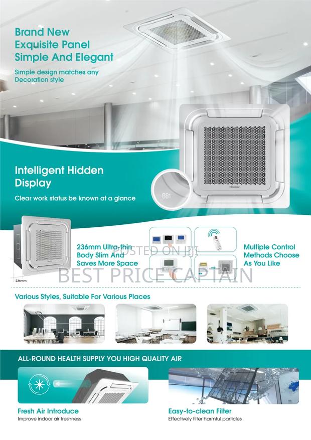 Hisense Cassette 24000 Btu - main view