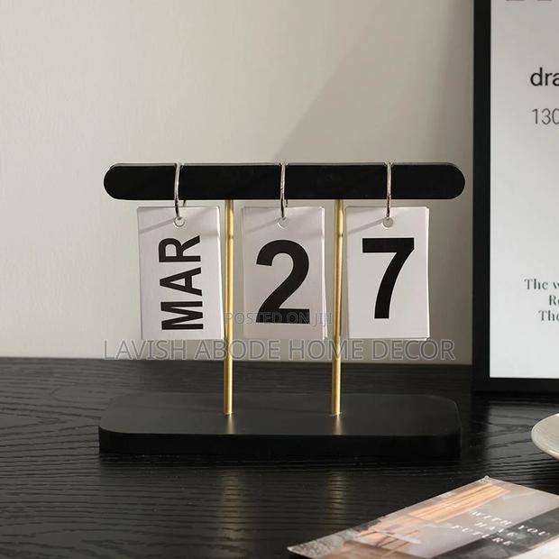 Diy Daily Calendar - For Home Decor Office Decor Gift Idea