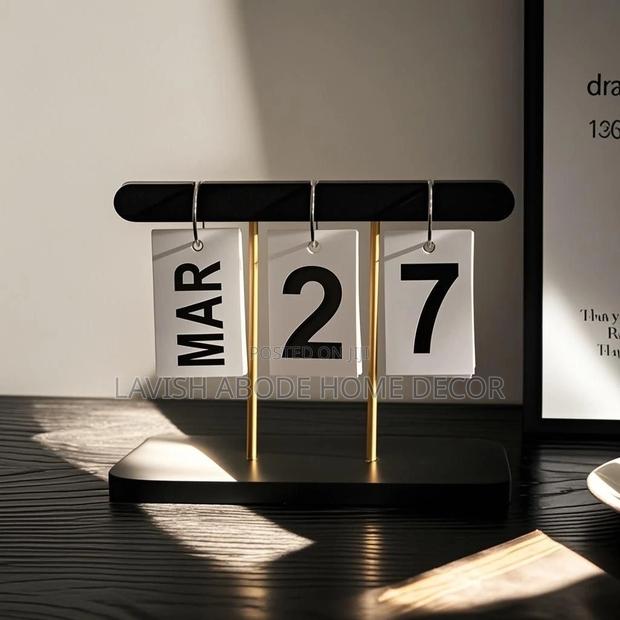 Diy Daily Calendar - For Home Decor Office Decor Gift Idea - thumbnail 2