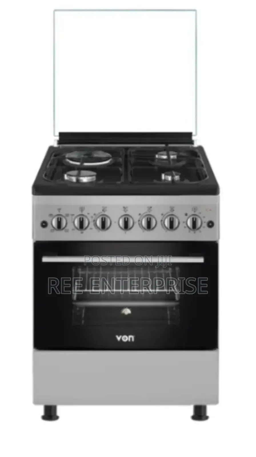 Euro Pool Type Burners 3+1 Von 58*58 Standing Cooker