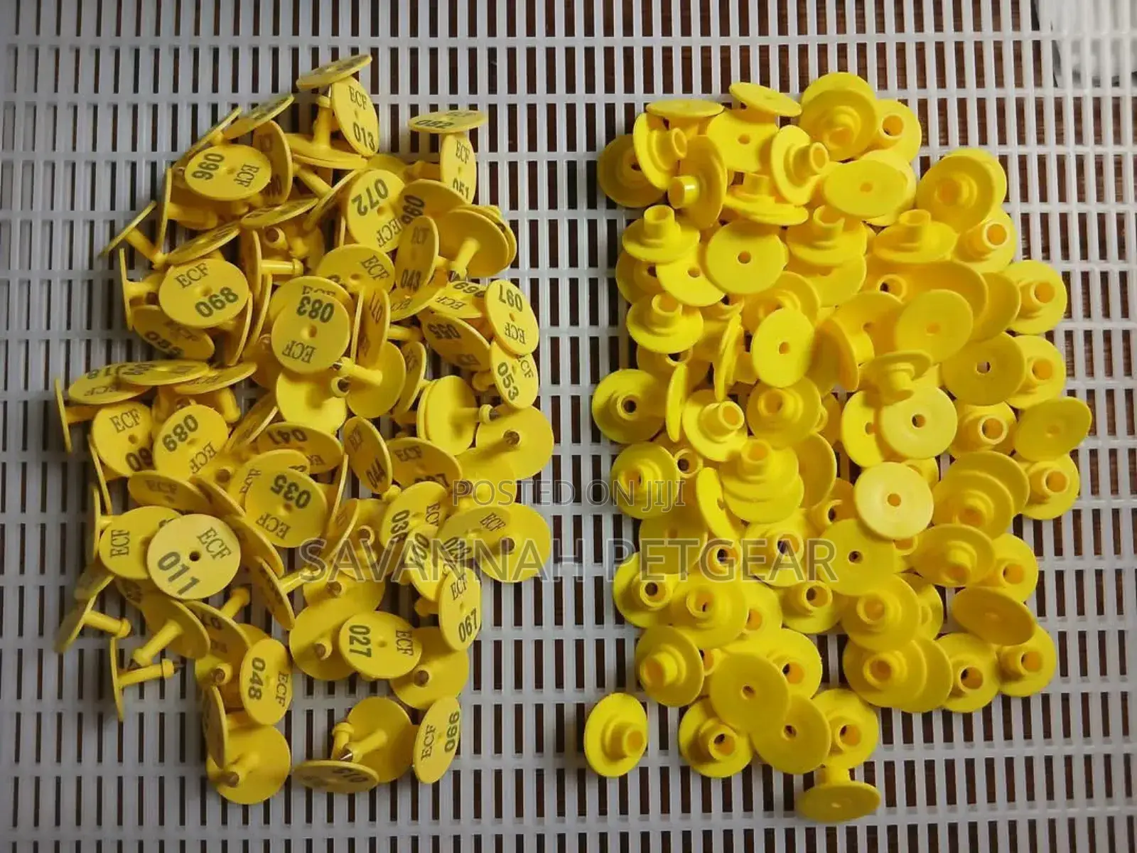 Animal Identification Tags
Ecf Round Tags Numbered 001-100