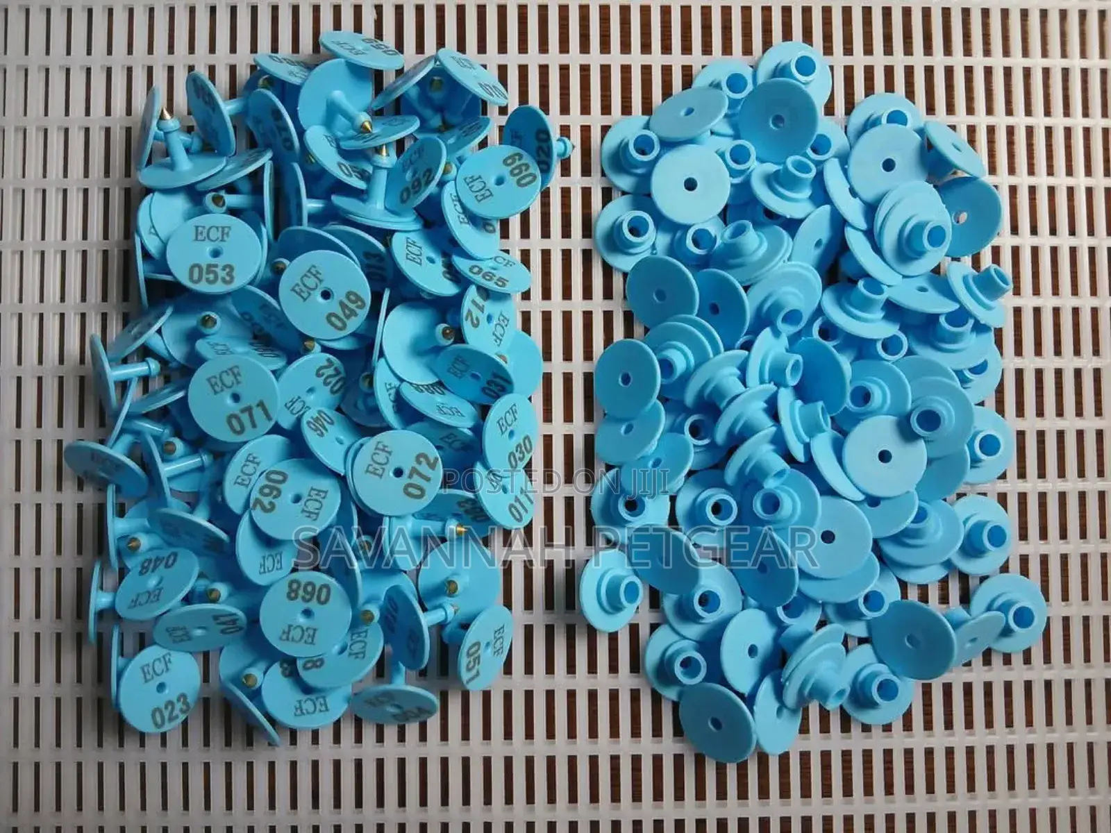 Animal Identification Tags
Ecf Round Tags Numbered 001-100