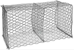Stone Filled Gabion Retaining Cages