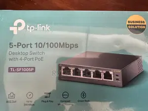 Tp-Link 5 Port Poe Switch Sf1005p