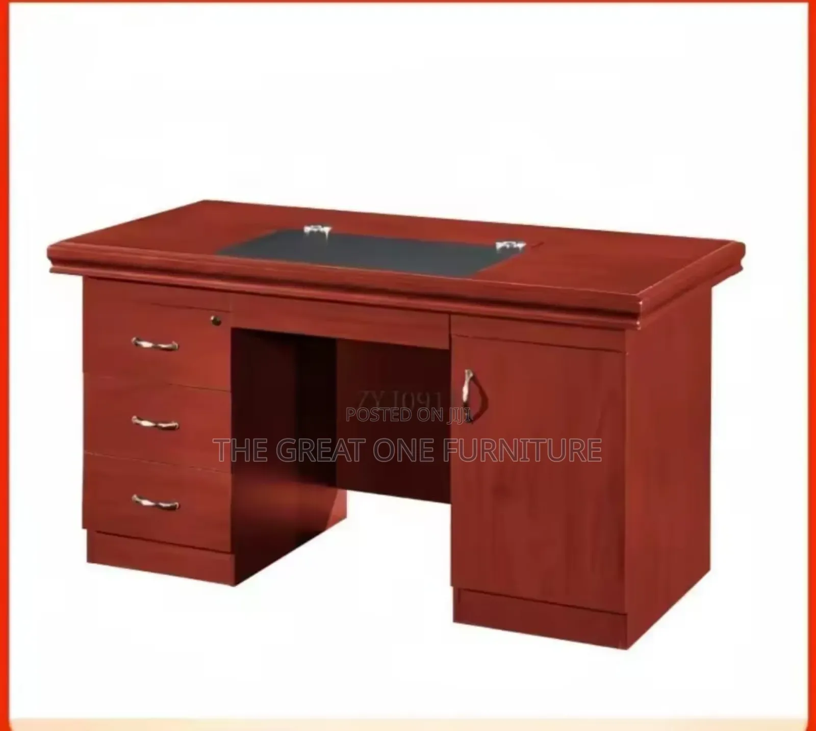 Modern Brown Executive Office Desk Uhv3zx