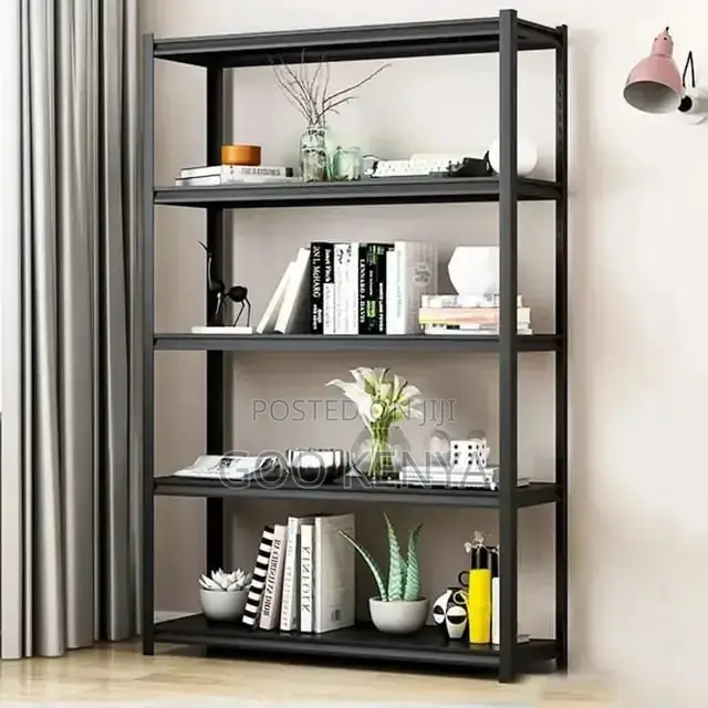 Storage Unity ; 4-Shelves Modern Heavy Duty Storage Rack