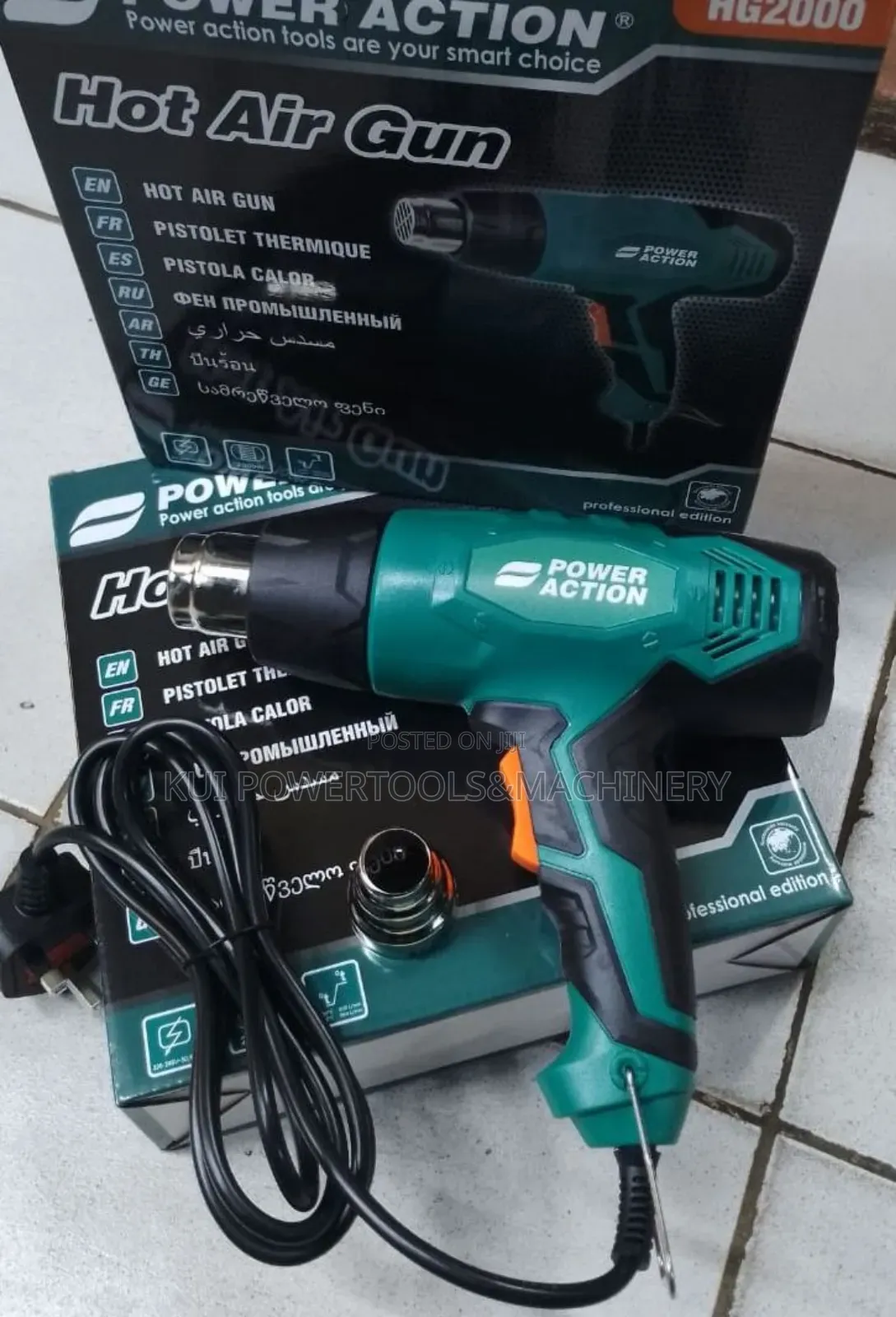Power Action Electric Heat Gun / Heat Gun