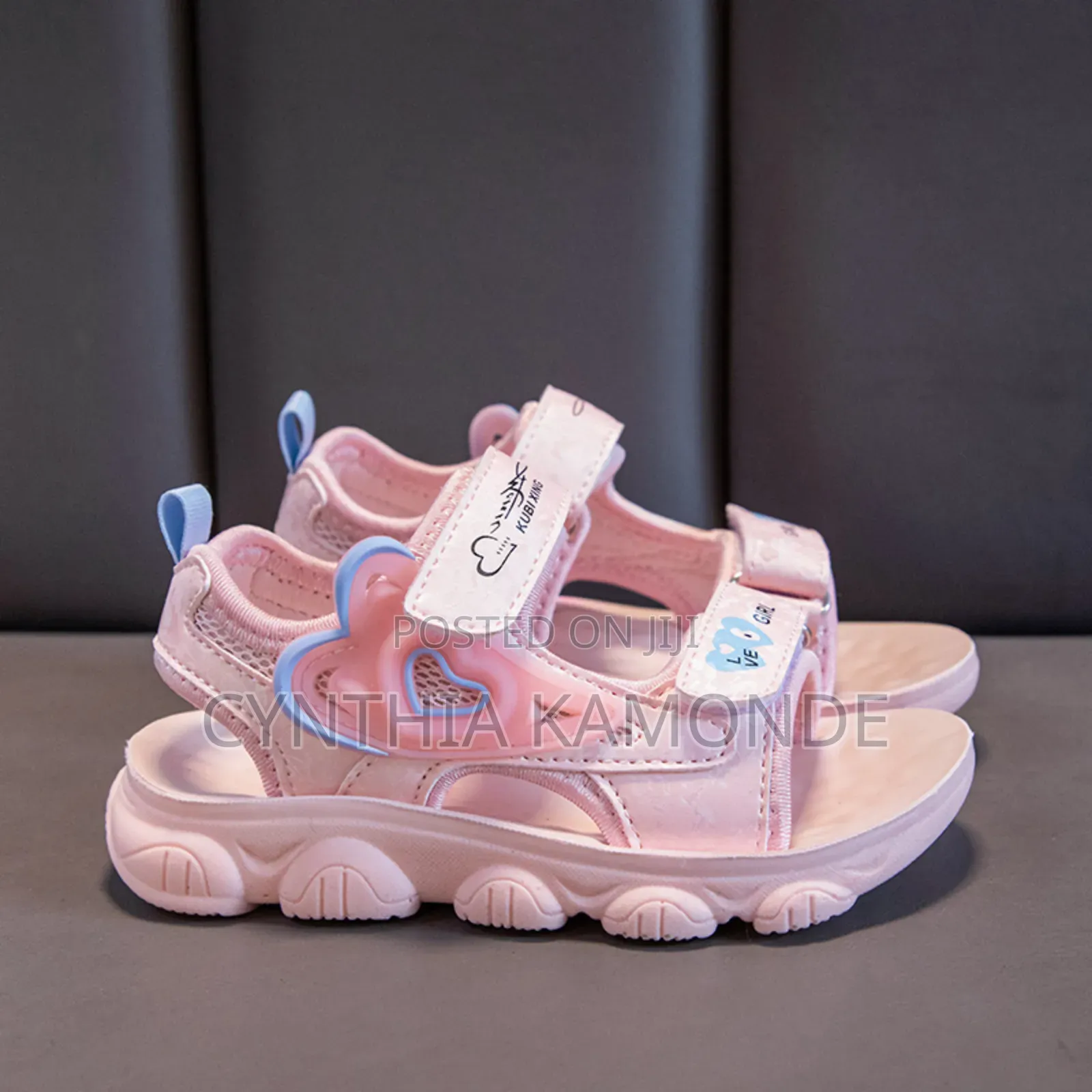 Girl's Sleek Open Shoes