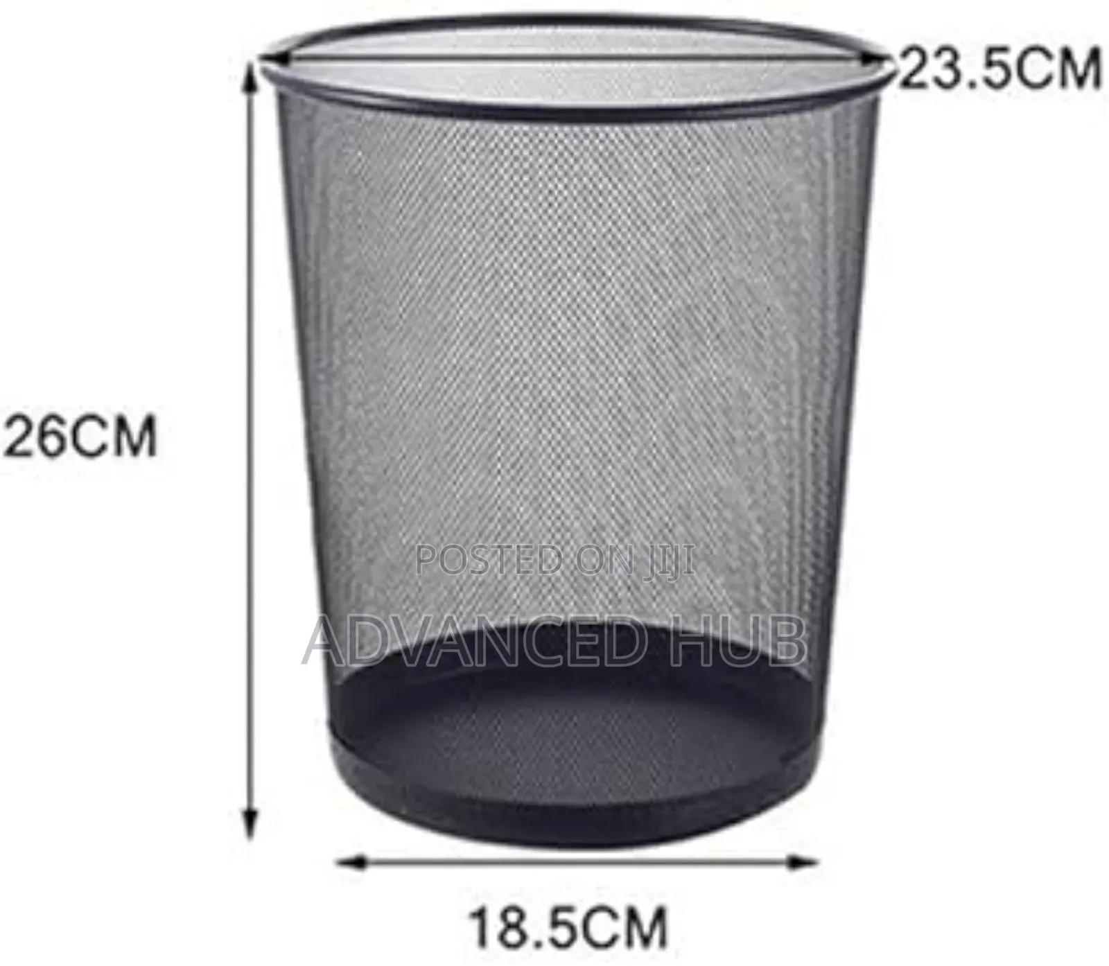 9ltrs Metallic Mesh Dustbin