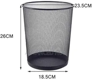 9ltrs Metallic Mesh Dustbin