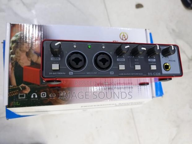 Audio Interface Big Song Bs-220s 2channel - main view