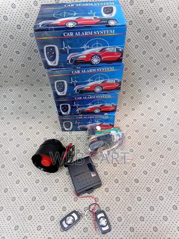 Car Alarm With Cutout- Brand New