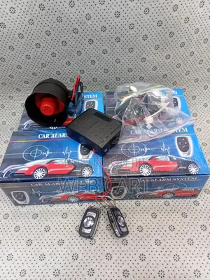 Brand New Car Alarm System With Cut Out