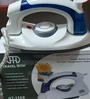 Travel Iron Portable Powerful Variable Temperature